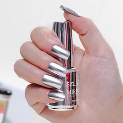12 väri 1PC metalli väri peili kynsilakka kromi pigmentti pöly laser tyyny peili glitters sisustustyökalu kulta hopea holografia kynnet taide lisäv...