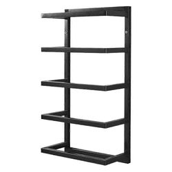 Kylpyhuoneen pyyhkeiden säilytys Seinään kiinnitettävä monikäyttöinen säilytys Kodin organisaatio 58,00X31,00X15,00CM 1 sarja Musta 58.00X31.00X15....