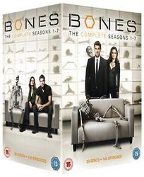 Bones The Complete Seasons 1-7 DVD (2012) David Boreanaz cert 15 39 diske - Region 2