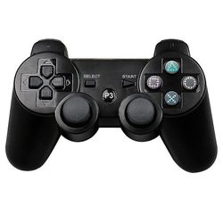 Trådløs Bluetooth-controller til Sony Ps3-gamepad SORT