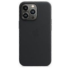 Iphone 13 Pro -nahkakotelo Magsafe nestemäisellä silikonikotelolla Keskiyö Laiton