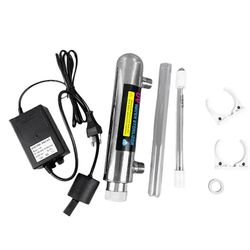 12W UV-vesisterilointilaite ultraviolettiputkilamppu suora juoma desinfiointi akvaario akvaario akvaario purif