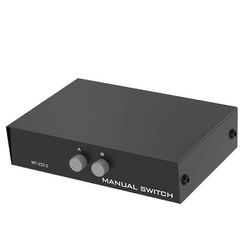 232 2 erilaisen tavan sarja 9-nastainen kytkin manuaalinen jakamisvalitsin sisään 1 ulos