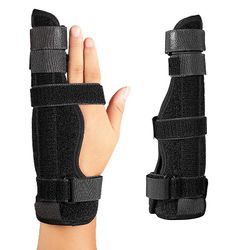 Metacarpal Finger Splint Hand Brace Hand Brace & Metacarpal Support For Broken Fingers Wrist Large