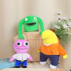 Ny Smiling Friends-serie plyslegetøjsgave Mr. Frog-dukke 1