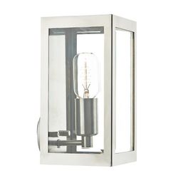 Dar Lighting Era Lantern Væglampe Rustfrit Stål IP44