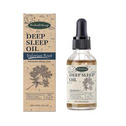 Valerian Root Sleep eteerinen öljy Hellävarainen eteerinen öljykoostumus Hemmottele kehoa 1pc