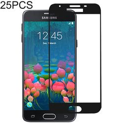 JVY 25 PCS Fuld lim Fuld Cover Screen Protector Hærdet Glas film til Galaxy J5 Prime