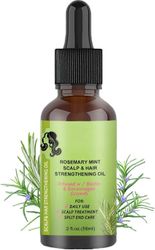 Ersam Rosmariiniöljy hiuksille - Rosmariiniöljy - Hiuksia vahvistava öljy täyteläisemmille terveemmille hiuksille, hiusten kasvuöljy edistää hiuste...