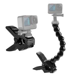PULUZ Action Sports -kamerat Jaws Flex Clamp Mount GoPro-, Insta360-, DJI- ja muille toimintakameroille