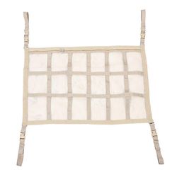 Ajoneuvoverkko Auton kattoteltta Suorakaiteen muotoinen vahvistettu rakenne Polyesteri 90.00X65.00X0.10CM 1Pakkaus Beige