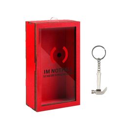 Särkyvän hätälaatikon personointi vasaralla Luova personointilahjapakkaus syntymäpäiville, häille, vuosipäiville Monivärinen