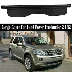 Takatavaratilan tavaratilan kansi Land Rover Freelander 2 2006-2021 Shield Shade Curtain Partition Board Privacy Security Accessories musta