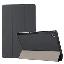 Til Lenovo Tab M10 HD (x306) Flip Tpu + Pu læderetui til Lenovo Tab M10 HD (x306) Sort