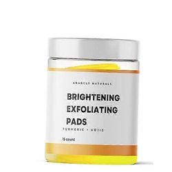 Kojic Acid & kurkuma puhdistustyynyt - kuorinta, kirkastava, tumma pisteenpoistoaine, kurkuma kuorintatyynyt tummille pisteille, tummat sisäreidet,...