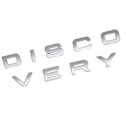 Viewleaf 3d matta Slive Letter Discovery -auto takana etumerkki tunnus tarratarratarra etuhupun takakontille