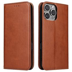 KOVA SHANN iPhone 16 Pro Max -kotelolle PU nahkainen käännettävä jalusta lompakon puhelimen kansi Monivärinen Style D