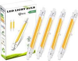 R7s polttimo 118mm led 20w himmennettävä viileä valkoinen 4000K kaksipäinen J-tyypin vaihto halogeeni 100W-200W polttimo 360Beam kulmapakkaus 2 kpl...