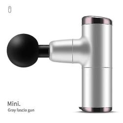 Mikasa Mini dyb muskel elektrisk massage pistol muskelsmerter sølv