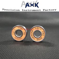 Begrænset trykleje Gratis forsendelse 608 2rs 608rs Ilq11 Miniature kugle radiallejer God kvalitet Skøjteløb 8 * 22 * 7 mm