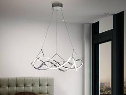 Schuller Lighting Molly Integreret LED Loft Vedhæng Chrome
