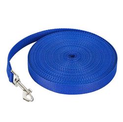 Nylon Pet Hund Bly Snor, 2cm * 3 meter blå farve