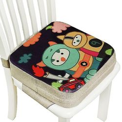 Baby Dining Pute barn økt stol pad justerbar avtagbar barnestol stol booster pute sete stol for baby omsorg midnatt eventyr Cushion-10cm