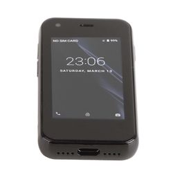 XS11 mini matkapuhelin 2.5in WiFi GPS 1GB 8GB Quad Core Androidille älypuhelin opiskelijoille musta