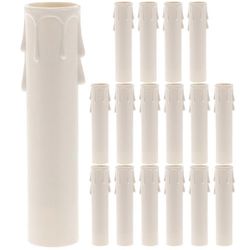 20kpl kynttilä tippuu holkit kattokruunu pistorasian kansi muoviset kannet putket kattokruunu seinävalaisin