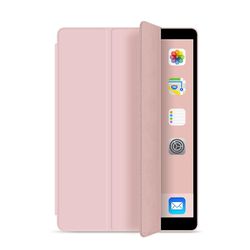 Unbrand Beskyttende sag Læder Smart Case Cover til Apple Ipad 7:e 8:e 9:e 10.2 Tommer Pink