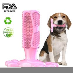 Pet Legetøj Hund Tandbørste Kindar Stick Pink L