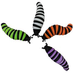 lelu Dekompressio etana Lasten dekompressiolelut Flex Fidget etanat | Värit voivat vaihdella Sopii lapsille ja aikuisille 4kplsD- oranssi valkoinen...