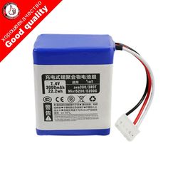 7.2v 3000mah Li-ion batteri til Irobot Braava 380 380t Mynte 5200 5200c Genopladelig batteri støvsuger tilbehør