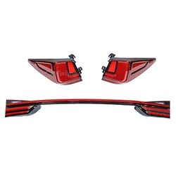 Scitoo Led baklys for Lexus Rx 350 L Rx 450h F Rx300 Rx450h 2016 2017 2018 2019 2020 2021 2022 Bil styling baklamper montering Rød deksel CHINA