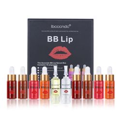 ibcccndc 4 väriä huulikiiltosetti Microneedle Derma Pigment BB Lip Serum Kit Puolipysyvä huulimeikki
