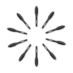 Huion PN04 10kpl vaihtokynä Nibs Graphics Tablet Pen Nibs Laadukas kulutusta kestävä kynäkärki Huion PW100/PW201 Musta