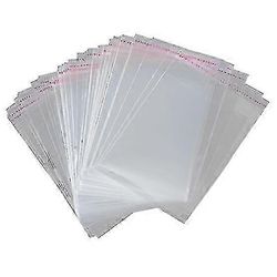 unbrand 100x A3 Packa laukku 45x32cm Clear Reable