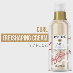 Pantene Curl Affair Curl Reshaping Cream, sulfaatiton, 3.7 oz