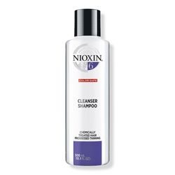 Nioxin Cleanser Shampoo, järjestelmä 6 (kemiallisesti käsitellyt/valkaistut hiukset/etenevä oheneminen), 10,1 unssia
