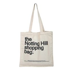 Kvinner Lerret Shopping Bag Notting Hill Bøker Bag Kvinnelig Bomull