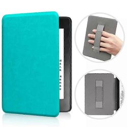 Slimshell-kotelo 7 tuuman Kindle Paperwhite (12. sukupolvi) 2024 Premium PU -kuorelle P20211224109 sky blue