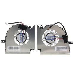 CPU GPU -jäähdytystuuletin Msi Gl75 Leopard 10Sdr 10Ser 9Sc 9Sd MS-17E2 N414 17 Photo Color