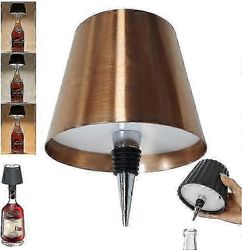 Langaton pullolamppu, 3-värinen ladattava viinipullovalo baareihin Ravintolat - Hyvä Champagne