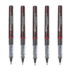 3kpl/erä Rotring Tikky Graphic Ed muste 0.1/0.2/0.3/0.4/0.5/0.7/0.8mm kynä graafiseen - Art ers --min 07mm