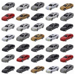 50kpl 1:87 HO pienoismalli auto maalattu auto mallit HO/TT mittakaava rautatiemallinnus matto Värien sekoitus
