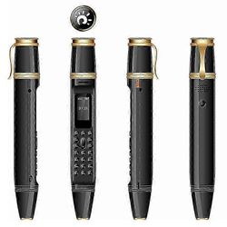 Kaksi SIM-korttia ja kaksi valmiustilaa Minimatkapuhelin 0,96 tuuman kynän muotoisella näytöllä - BM111 Monivärinen Black