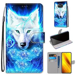 Foxdock Etui til Xiaomi Poco X3 / x3 Nfc Rose Wolf Mobile Cover