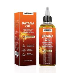 unbrand Batanaöljy hiusten kasvuun, 4-in-1 nestemäinen batanaöljy rosmariini-, kastor- ja kurpitsansiemenöljyllä - ravitsee ja vahvistaa hiuksia 1PCS