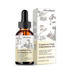 Unbrand Kyproksen rotundusöljy - raaka Cyperus-öljy karvanpoistoon, kehon karvojen kasvun vähentämiseen, sileään ihoon ja kosteuttavaan, sopii kaik...