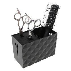 Salon Saks Holder Saks Saks Kam Clips Organizer Arcylic Holder Box Salon Barber Tool Opbevaring Saks Sakse Comb Clips Rack
